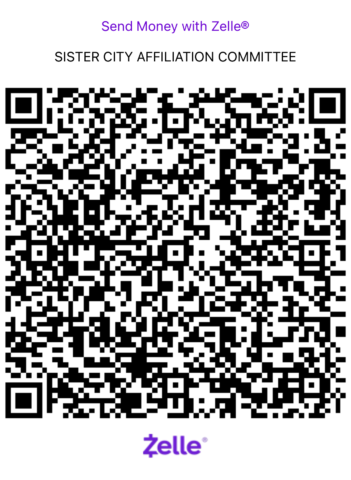 Zelle QR code for the Montebello-Ashiya Sister City Association