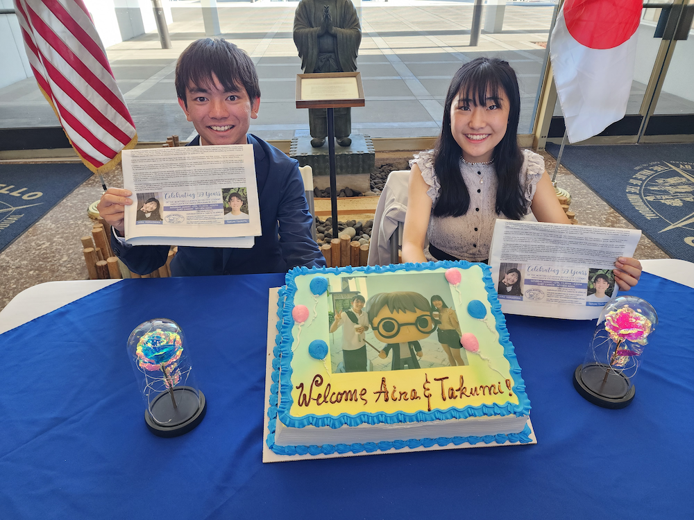 Student exchange ambassadors over the years